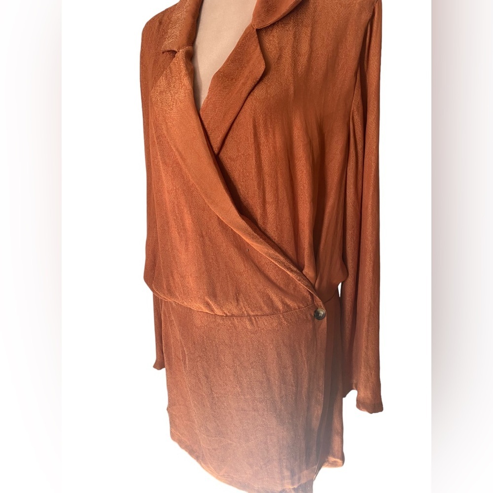 NWT FREE PEOPLE Cinnaber Lightweight Simone Mini Dress Size XL - Picture 3 of 11